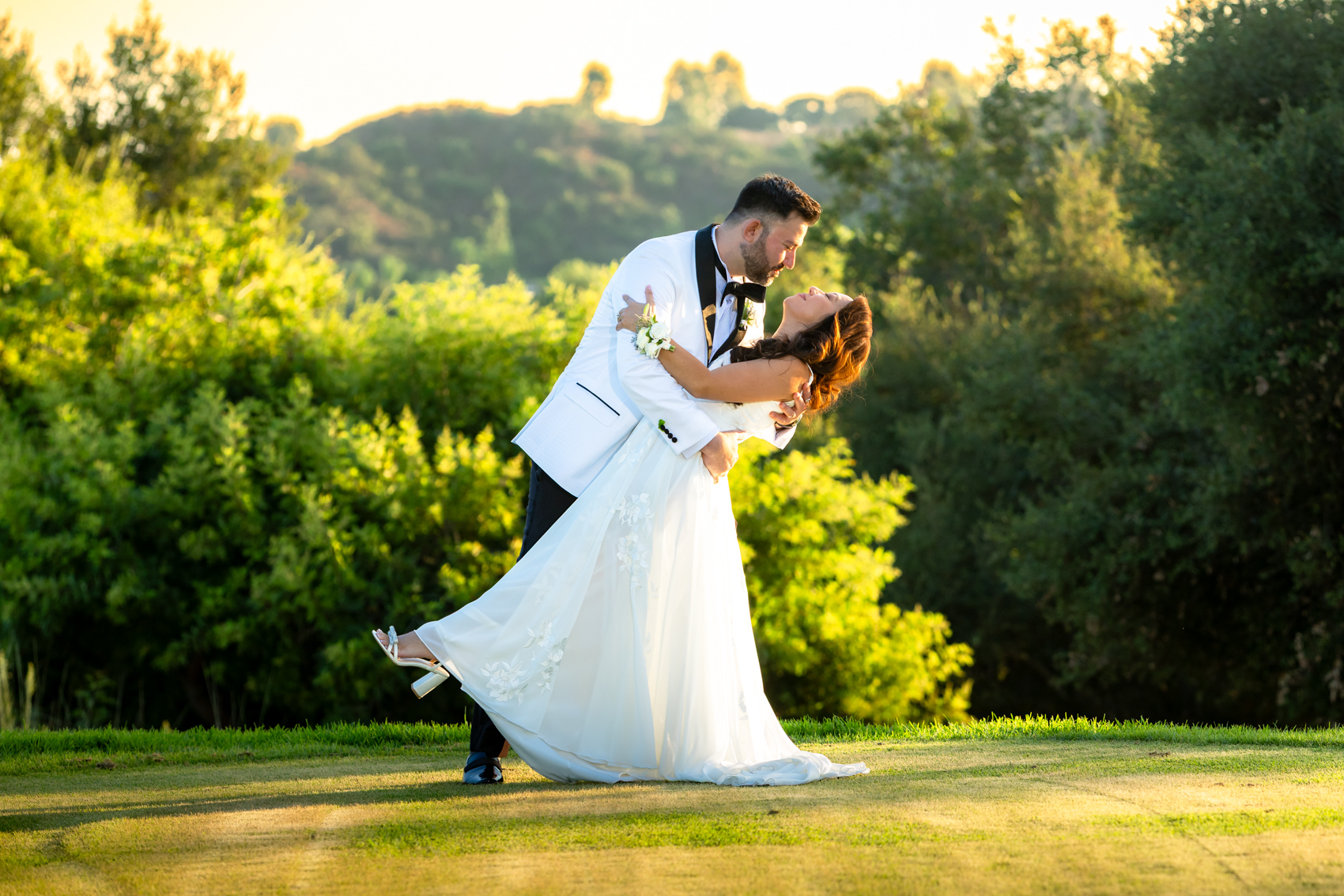 Coto de Caza Golf Club Wedding photo